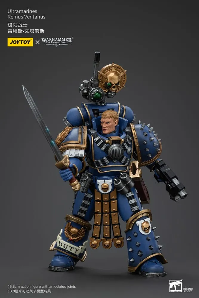 Warhammer The Horus Heresy Action Figure 1/18 Ultramarines Remus Ventanus 14 cm